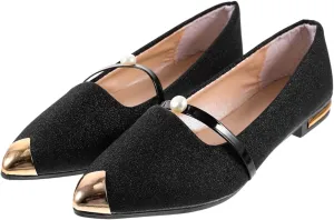 1Pair pearl pumps cap toe shoes for women mules for women heels women's high heels ballet flats bathroom decor wall clock Nude Shoes Woman Pumps Flat Shoes casual shoes summer Work