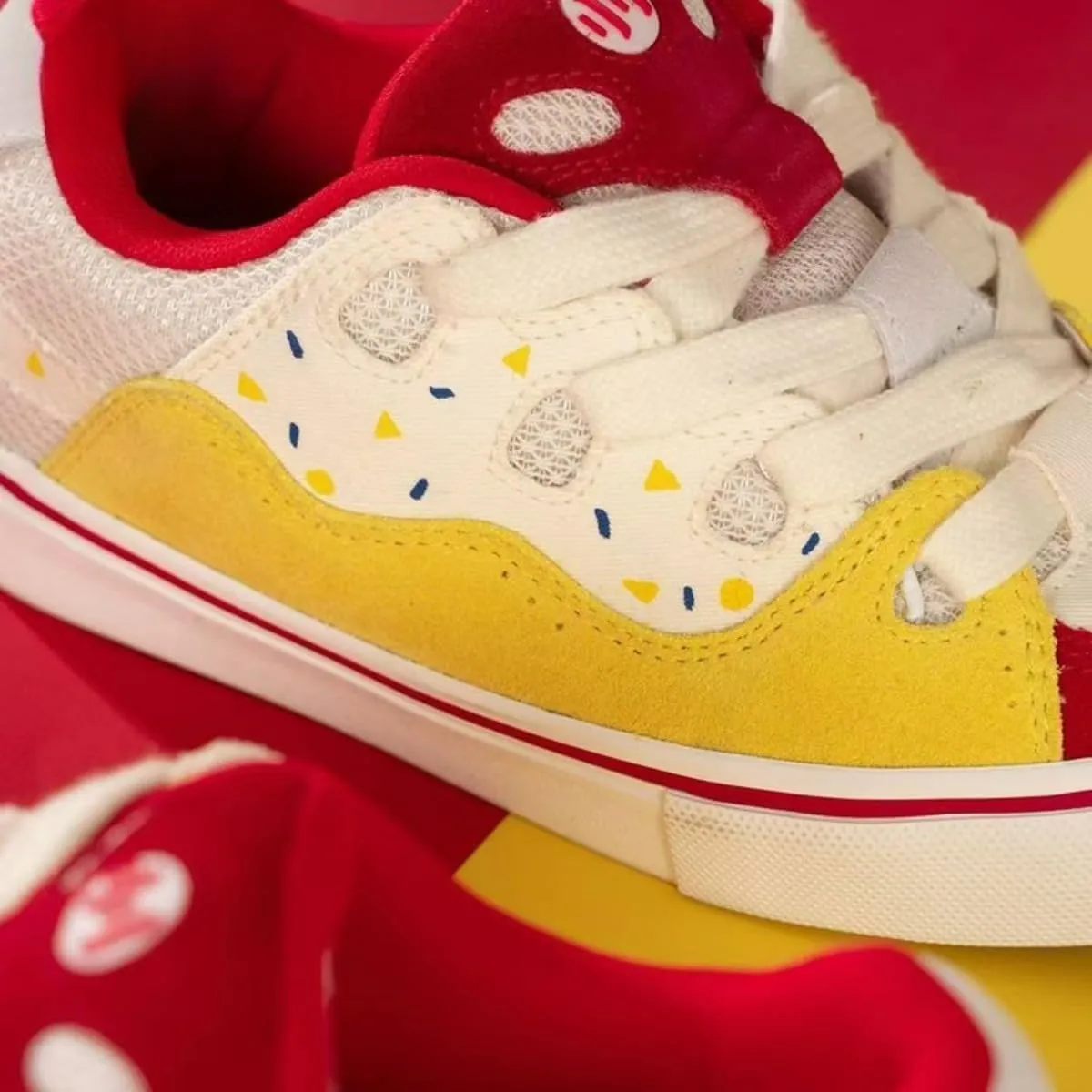 2025 Cute Y2K Color-Block Sneakers for Girls | Fashionable & Comfortable | Vibrant Colors