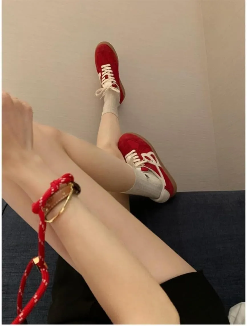 2025 Retro Color-Block German Trainer Sneakers | Comfortable & Stylish | Perfect for Casual Outfits and Everyday Wear