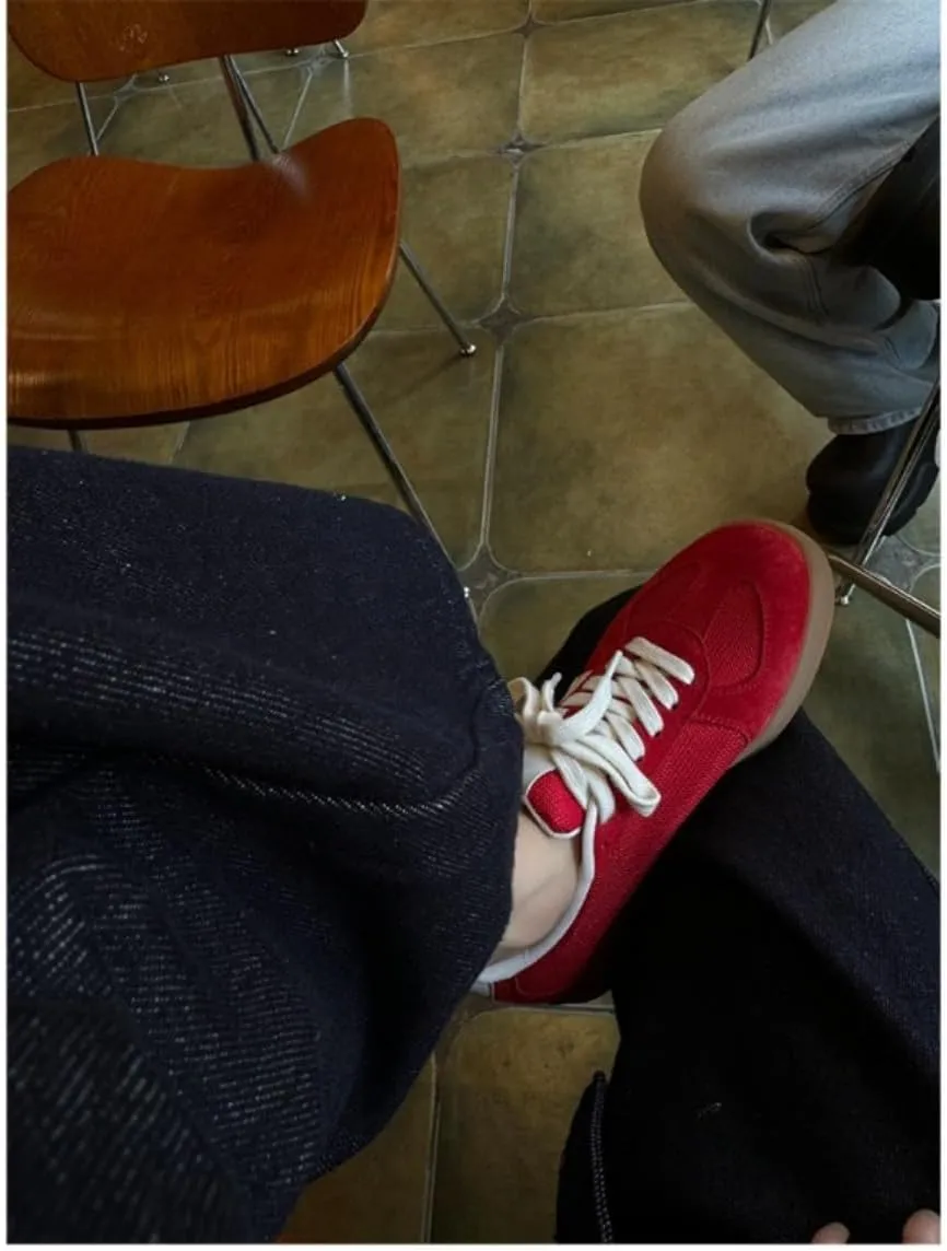 2025 Retro Color-Block German Trainer Sneakers | Comfortable & Stylish | Perfect for Casual Outfits and Everyday Wear