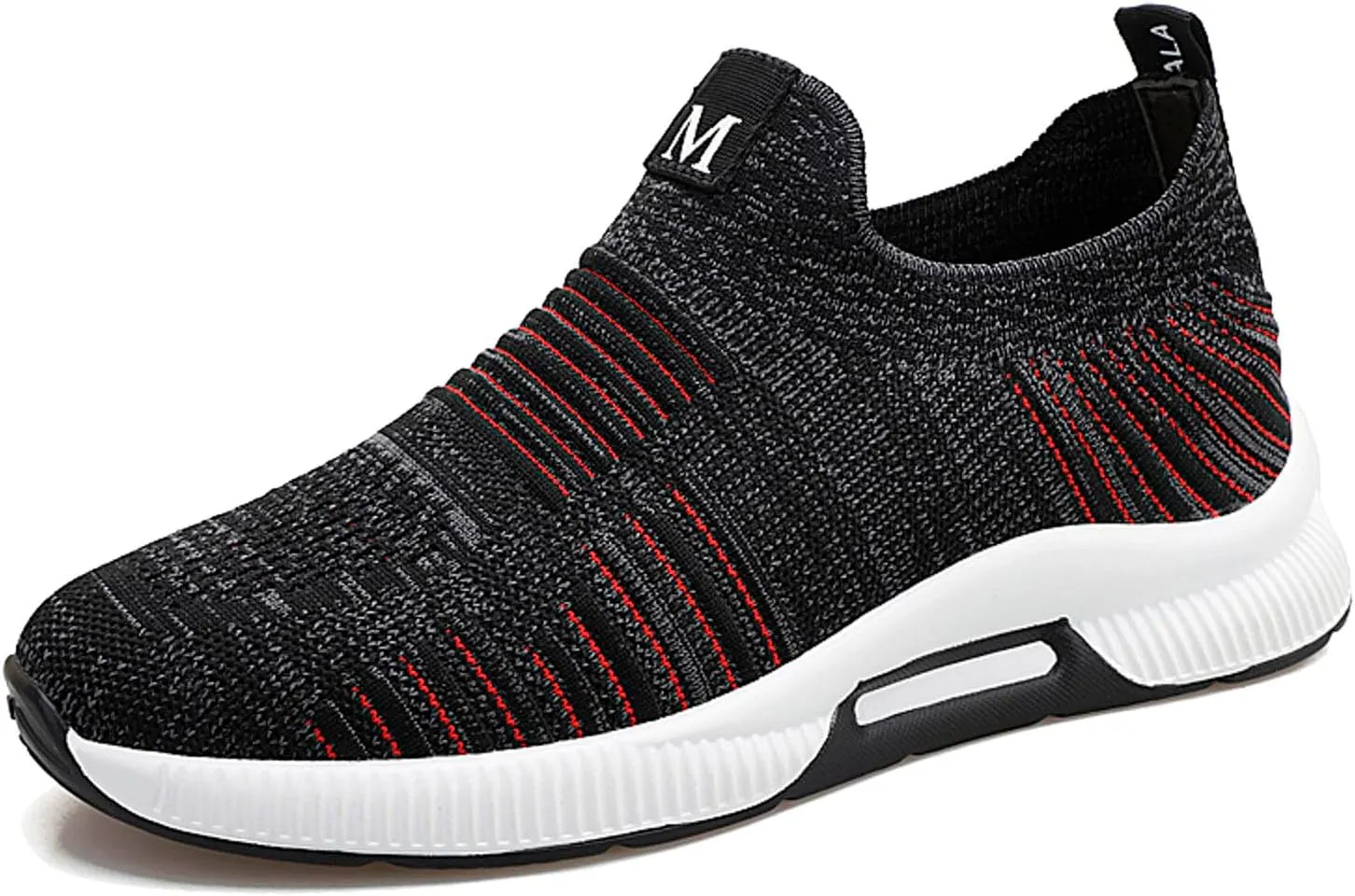 8cm Men's Elevator Shoes Men's Casual Mesh Trainers Lightweight Breathable Lace Up Sports Mens Sneaker Boots Size 13