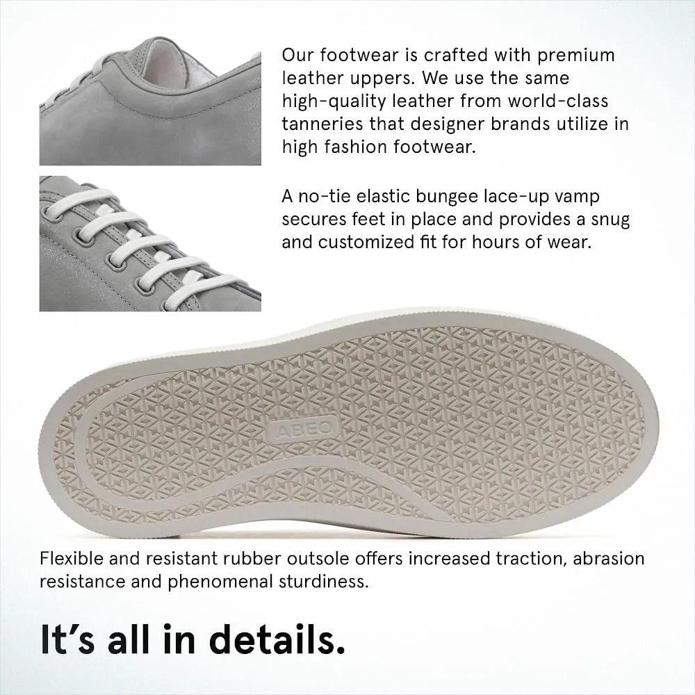 ABEO Jumpstreet Bungee Sneakers for Women | Arch Support Sneakers | No-tie Women's Sneakers | Fashion Sneakers | Built-in Orthotic Insole