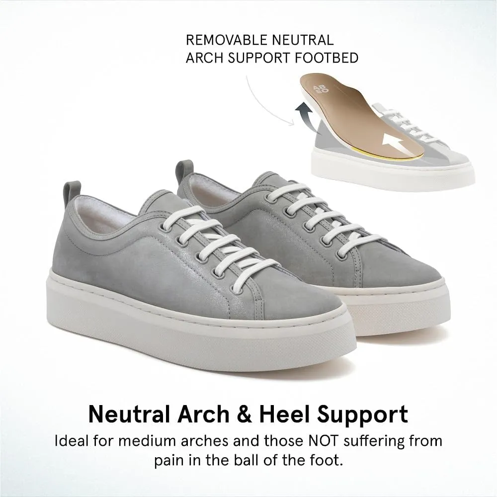 ABEO Jumpstreet Bungee Sneakers for Women | Arch Support Sneakers | No-tie Women's Sneakers | Fashion Sneakers | Built-in Orthotic Insole