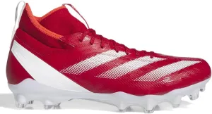 adidas Mens Adizero Impact Football Sneakers Shoes - Red - Size 8 M