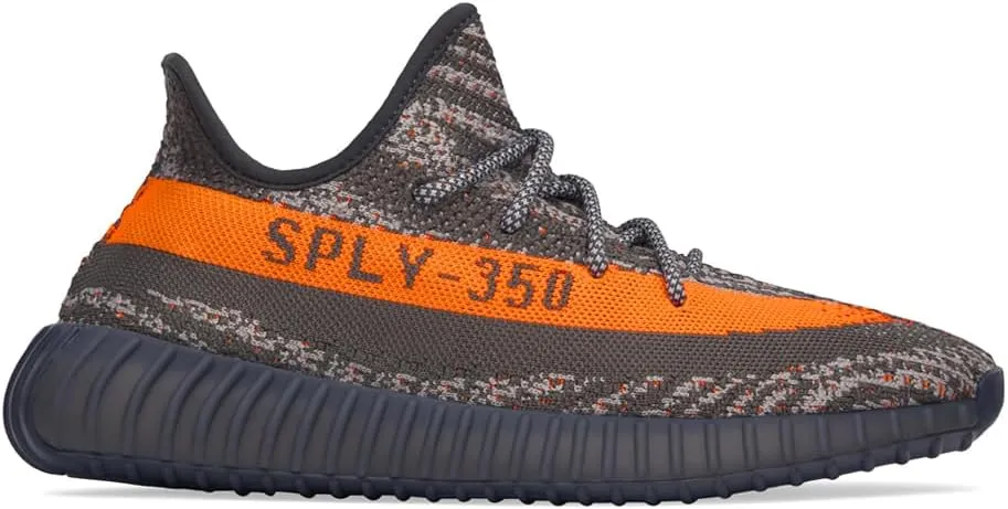 adidas Mens Yeezy Boost 350 V2 Lace Up Sneakers Shoes Casual - Grey - Size 6 M
