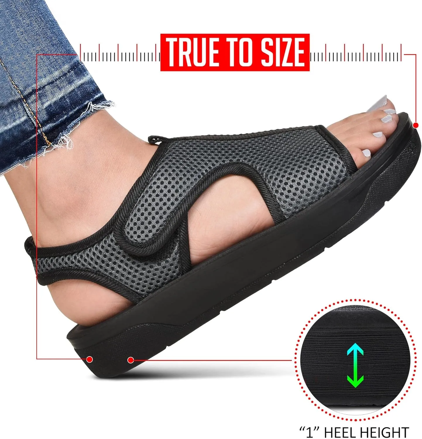 AEROTHOTIC Hiking Darin Women’s Summer Comfort Back Strap Sandals