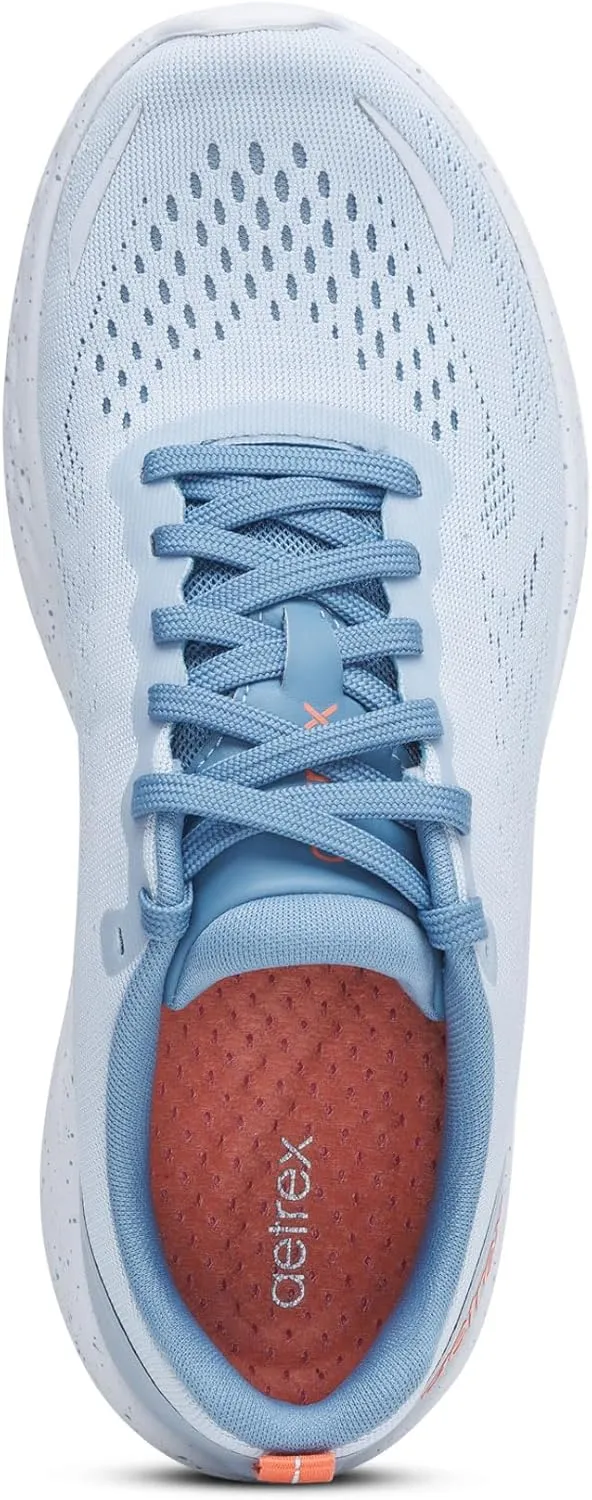 Aetrex Women's Danika Orthopedic Arch Support Sneakers - Breathable Extra Padded Heel Comfort