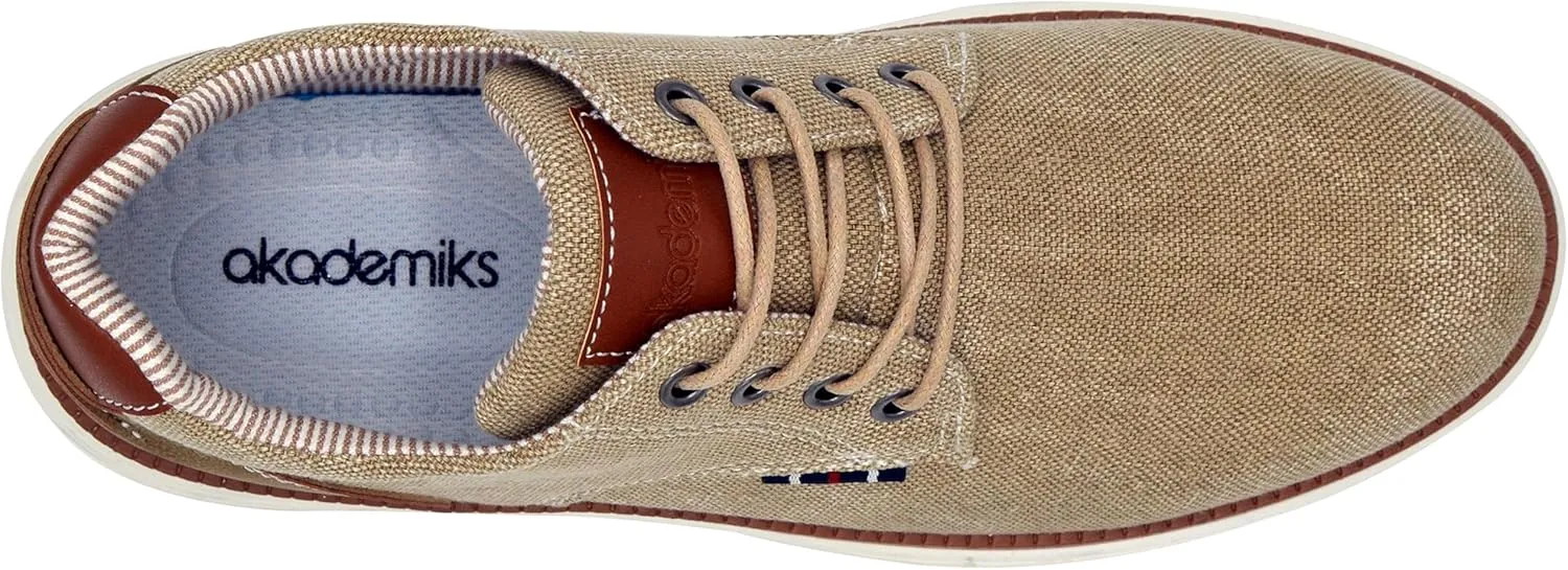 AKADEMIKS Men's Dayton Oxford, Comfortable Footwear for Formal and Casual Wear