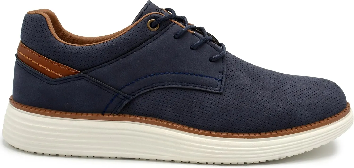 AKADEMIKS Men's Dayton Oxford, Comfortable Footwear for Formal and Casual Wear