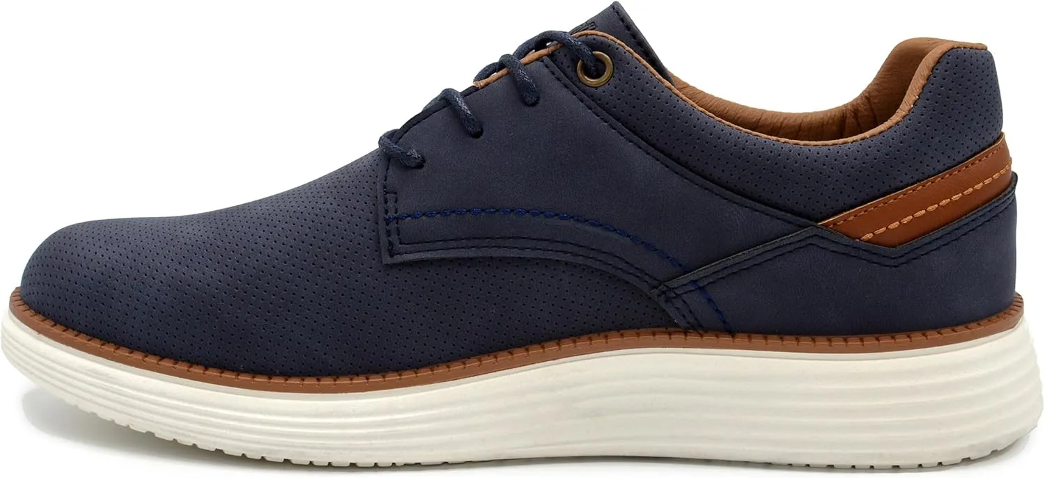 AKADEMIKS Men's Dayton Oxford, Comfortable Footwear for Formal and Casual Wear