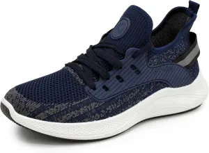 AKADEMIKS Men's Fit Knit Jogger Sneakers, Breathable Running Shoes for Athletic and Casual Wear