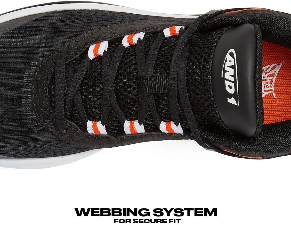 AND1 Basketball Shoes for Women and Men, High Top Men’s Basketball Shoes - Womens Basketball Sneakers Size 6 to 16