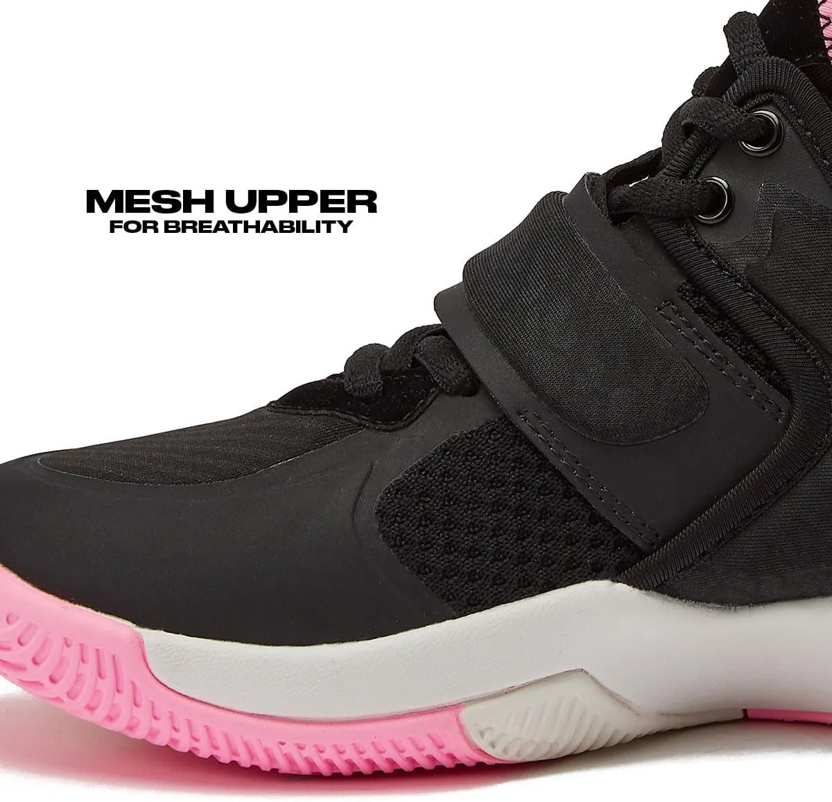AND1 Boys & Girls Basketball Shoes, Cool Kids Basketball Sneakers, Size Little Kid 11 to Big Kid 7 Mid or High Top Sneakers for Boys