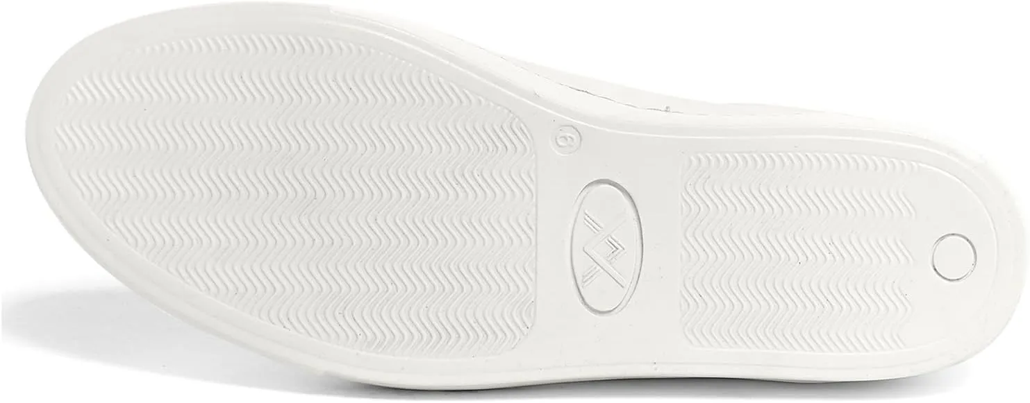 Anthony Veer Emily Low-Top Leather Sneakers for Women | Strobel Construction | Removable Foam Insole