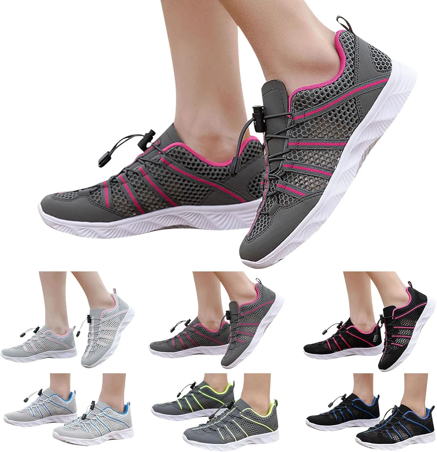 Aqua Shoes Mens Womens Quick Dry Water Swim Beach Pool Surf Hiking Kayaking Diving Yoga Barefoot Outdoor Sports Design