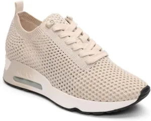 ASH Women's Laika Metallic Knit Sneaker Fashionable Lightweight Comfort Shoes with Breathable Design