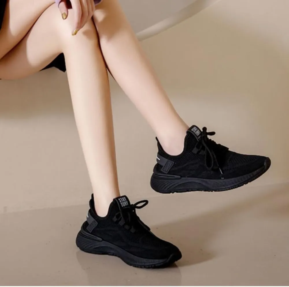 Athletic Sneakers Running Shoes Ultra Lightweight Knit Mesh Breathable Non Slip Workout Casual Walking Sports Shoes
