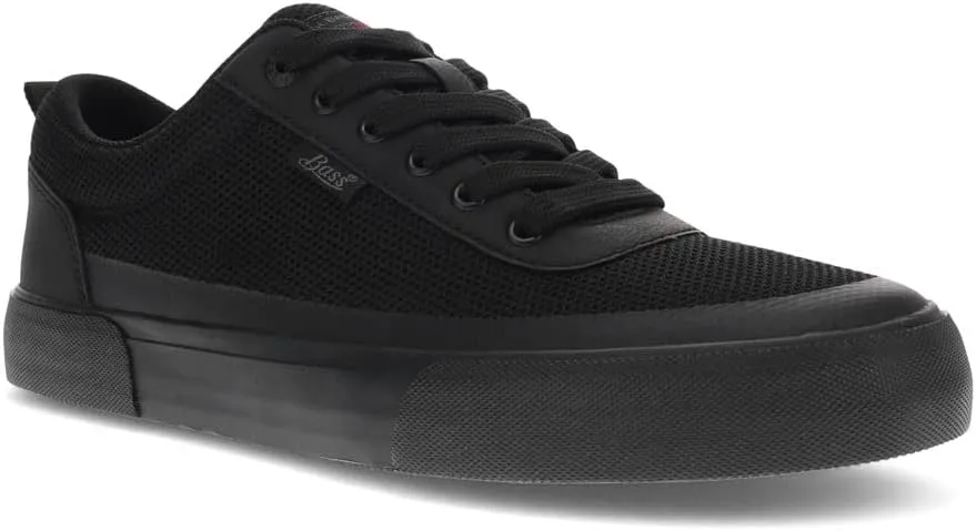 Bass Mens Bareboat Mesh Sneaker Shoe, Black Mono, 12 M