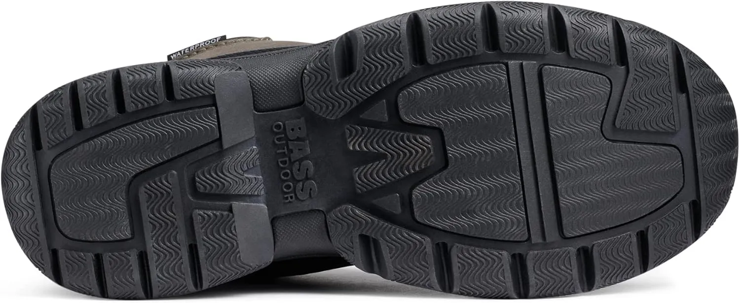 BASS OUTDOOR Women's Cushion Insole Hiking Boots – Waterproof Lace-ups
