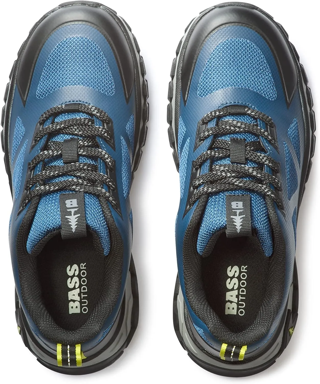 BASS OUTDOOR Women's Peak Seamless Hiking Shoes – Lace-up Trail Sneakers
