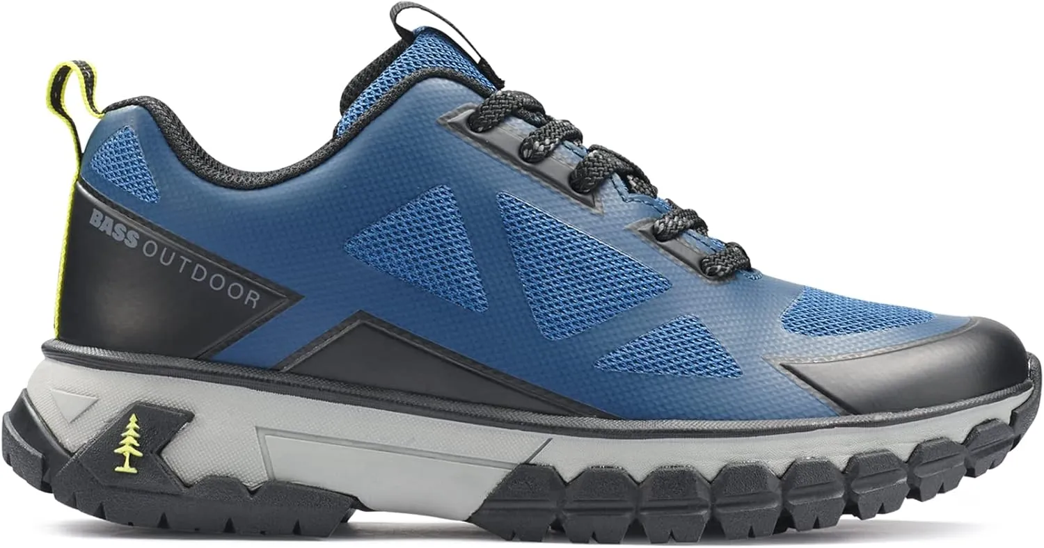 BASS OUTDOOR Women's Peak Seamless Hiking Shoes – Lace-up Trail Sneakers