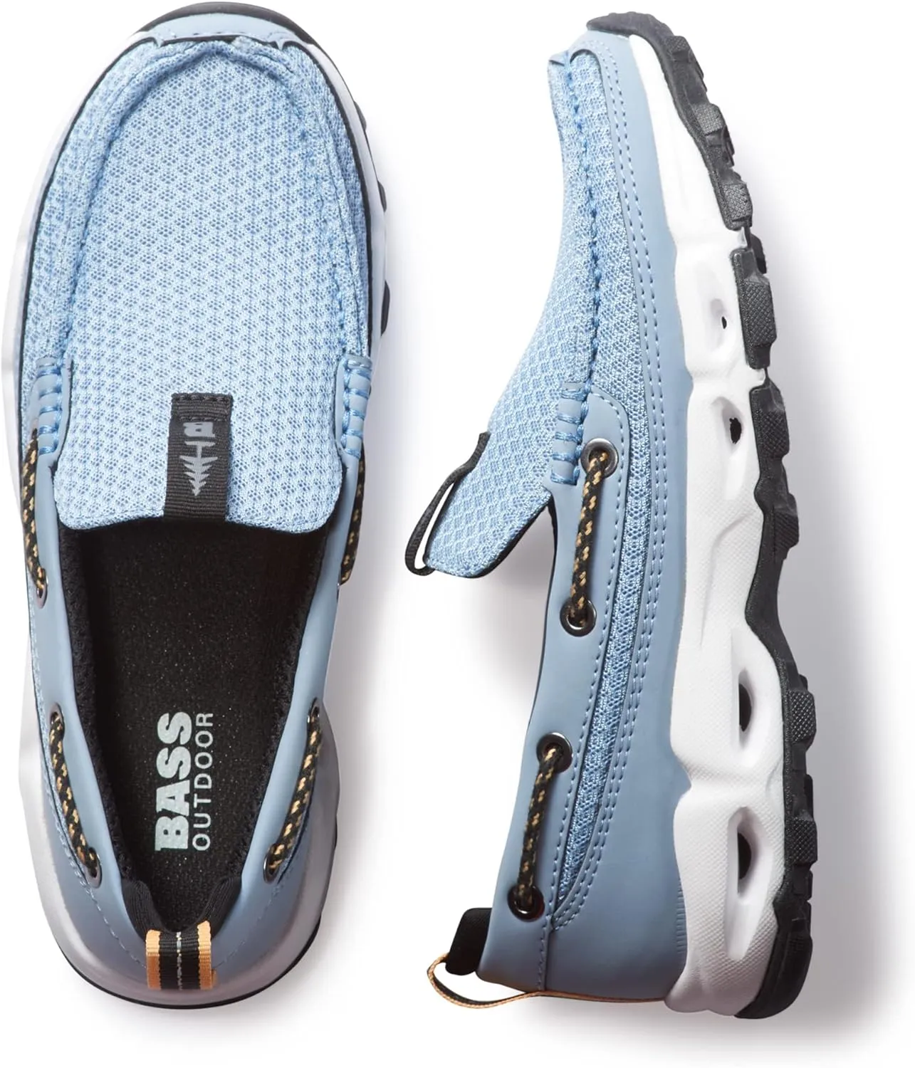 BASS OUTDOOR Women's Water Shoes – Slip-on Sneakers for Boat Or Trail Hiking