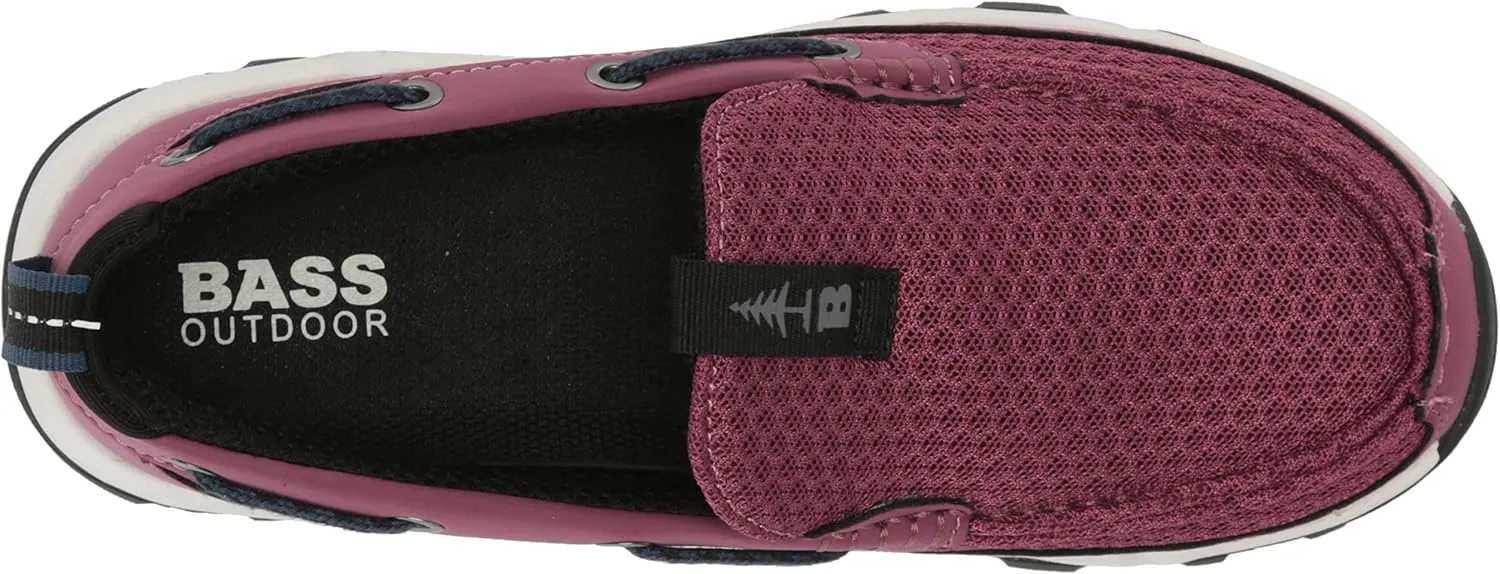 BASS OUTDOOR Women's Water Shoes – Slip-on Sneakers for Boat Or Trail Hiking