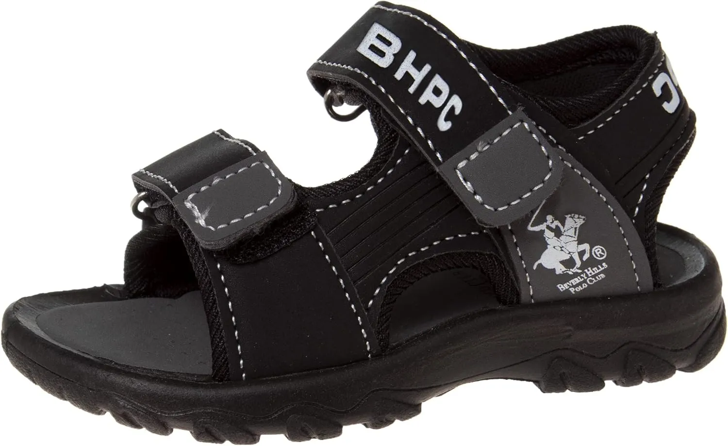 Beverly Hills Polo Club Boy's Sports Active Sandals Open Toe Athletic Summer Shoe