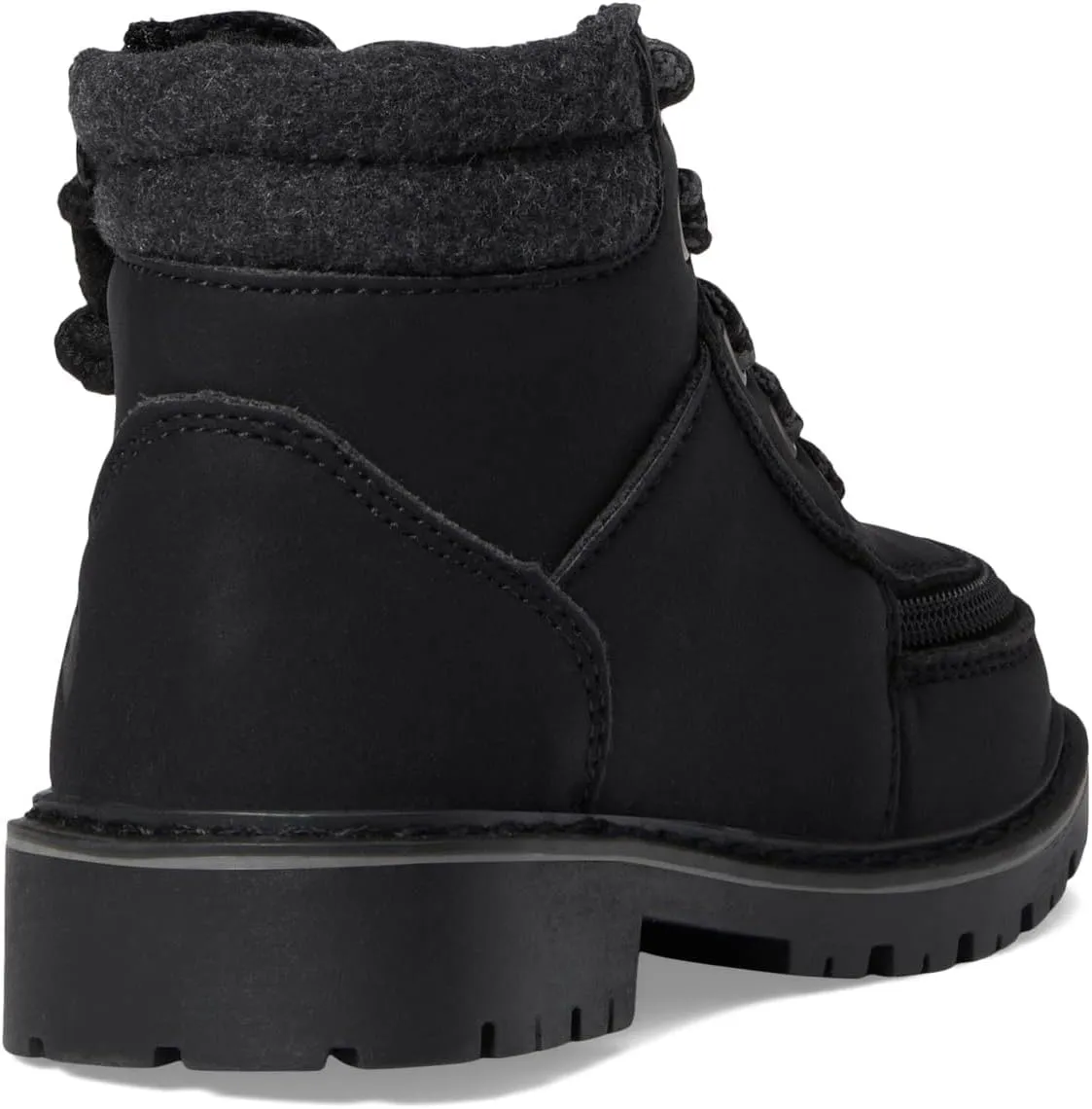 BILLY Footwear Kids Lugs Ii Boots for Toddler and Little Kids -Leather Upper, Woven Textile Insole, and Rubber Outsole for Traction