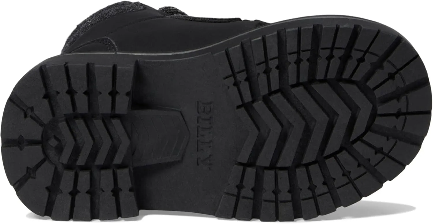 BILLY Footwear Kids Lugs Ii Boots for Toddler and Little Kids -Leather Upper, Woven Textile Insole, and Rubber Outsole for Traction
