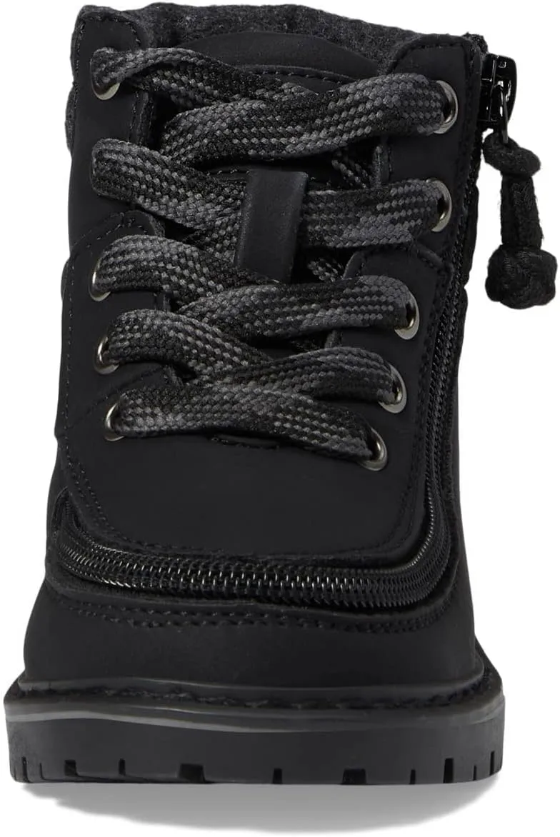 BILLY Footwear Kids Lugs Ii Boots for Toddler and Little Kids -Leather Upper, Woven Textile Insole, and Rubber Outsole for Traction