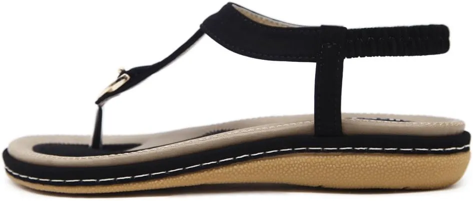 Bohemian Glitter Summer Flat Sandals Prime Thongs Flip Flop Shoes