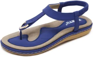 Bohemian Glitter Summer Flat Sandals Prime Thongs Flip Flop Shoes