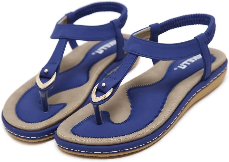 Bohemian Glitter Summer Flat Sandals Prime Thongs Flip Flop Shoes