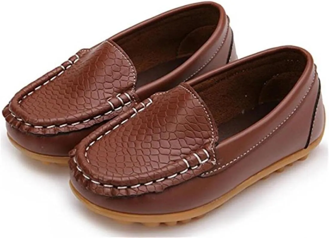 Boy's Girl's Slip-on Loafer Flats Casual Oxford Shoes Soft Sole Baby Shoes