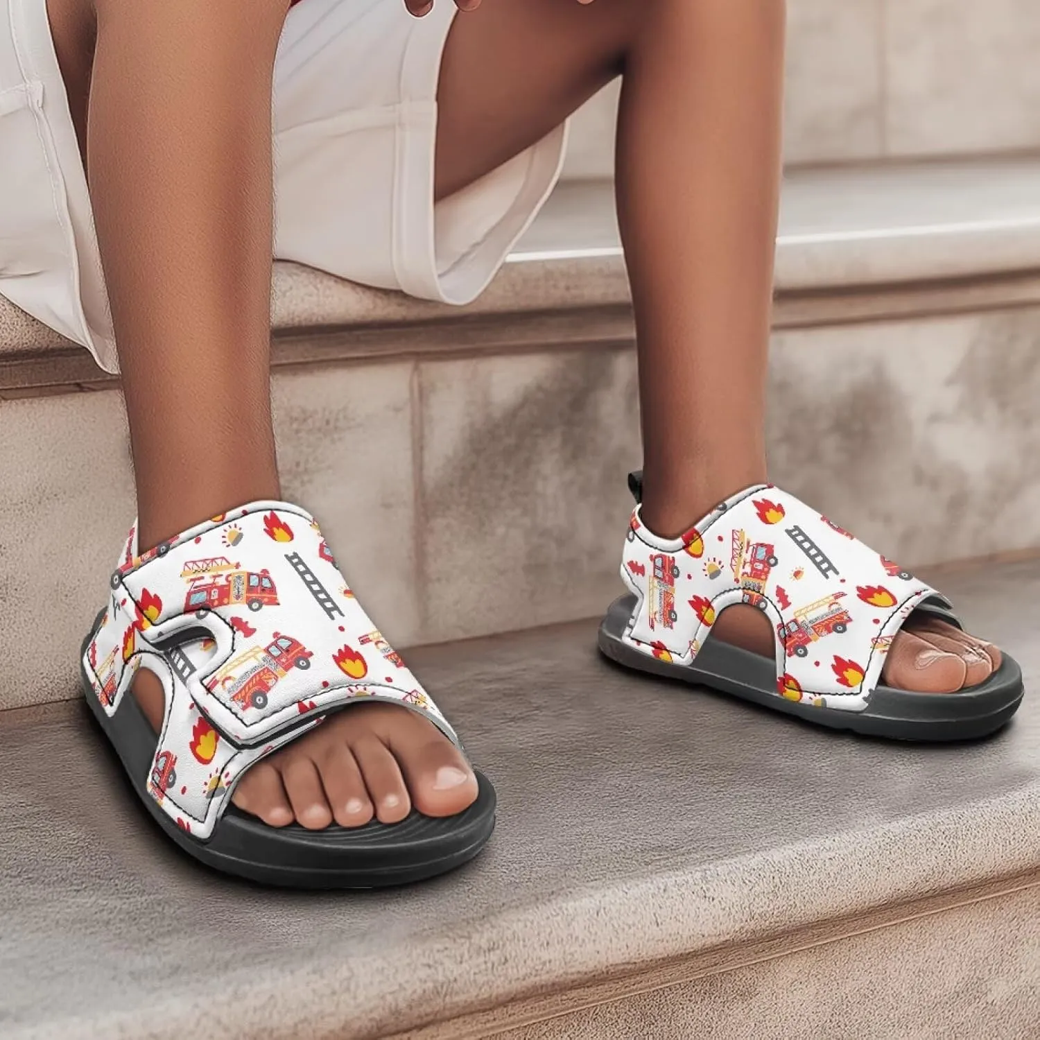 Boys Sandals for Daily Wear Toddler Boy Summer Shoes Fun Design
