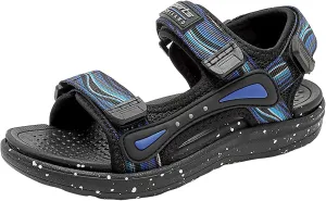 Boys' Sandals Kids Summer Fashion Open-toe Casual Shoes Adjustable Printed Straps Lightweight Outdoor Beach Sandals