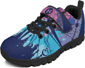 Boys Tennis Shoes Beathable Mesh Gym Athletic Shoes for Daily Wear