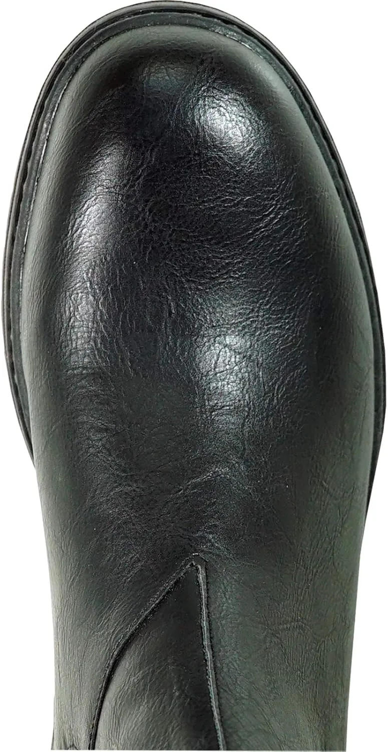 bravo! Men Waterproof Winter Boot MARK Fur Boot Double Zipper or Double Gore or Hook-and-Loop Black Brown Men Size 7 to 13