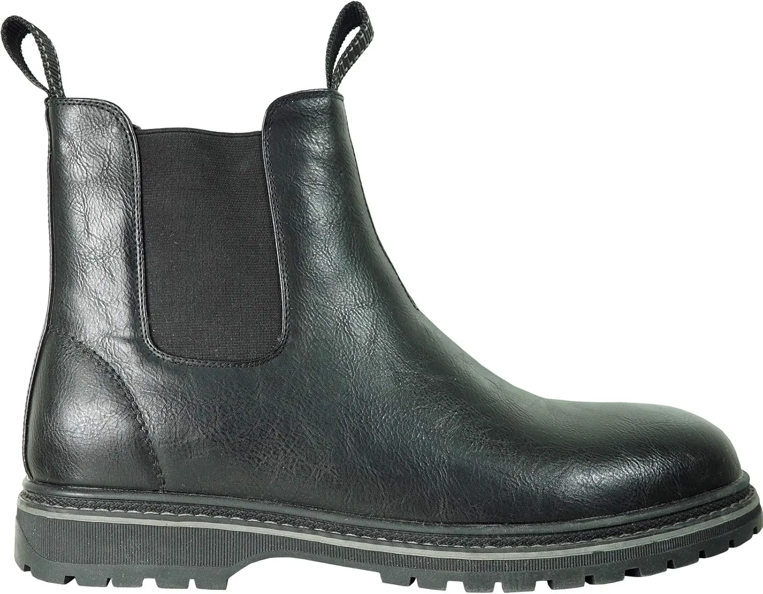 bravo! Men Waterproof Winter Boot MARK Fur Boot Double Zipper or Double Gore or Hook-and-Loop Black Brown Men Size 7 to 13