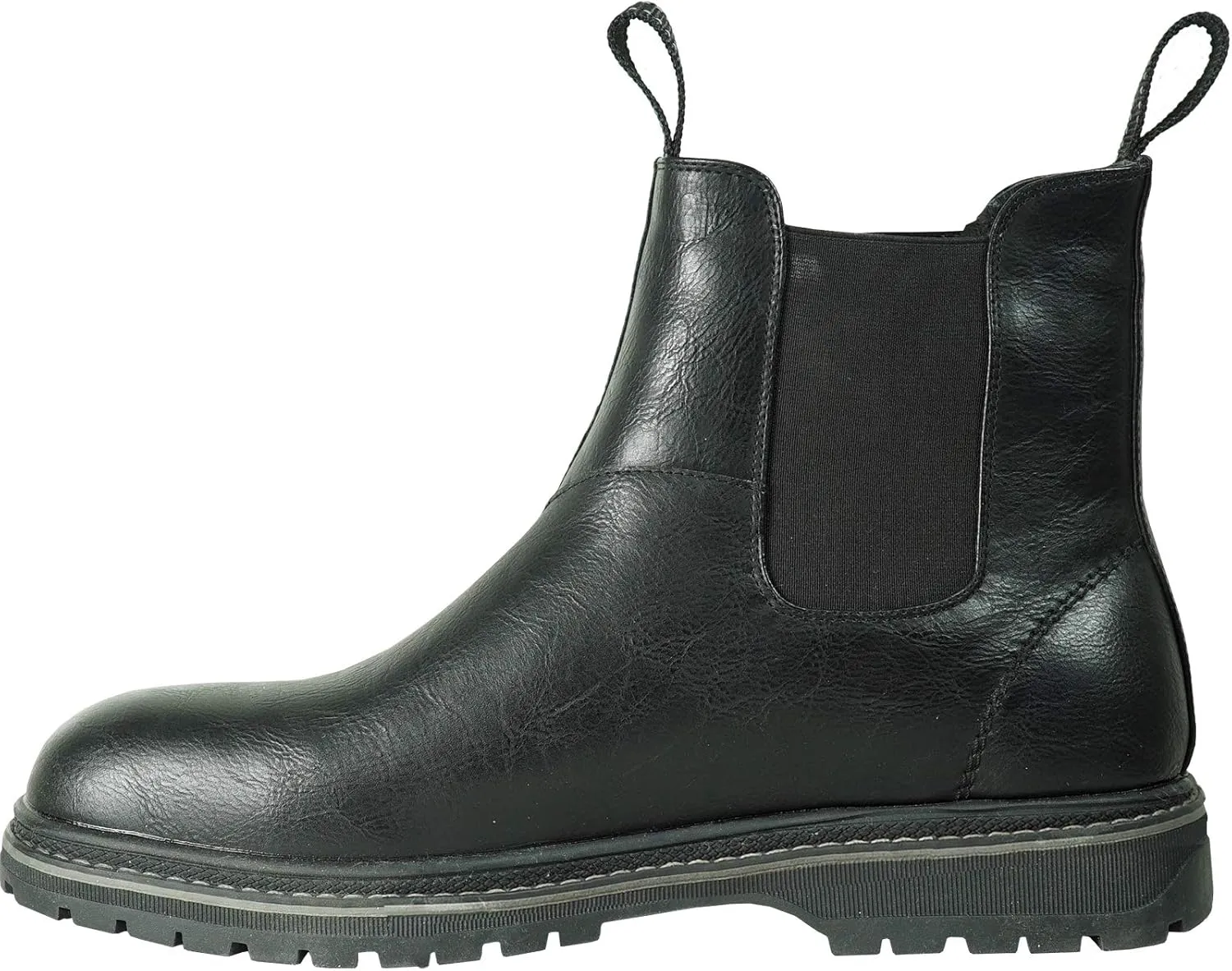 bravo! Men Waterproof Winter Boot MARK Fur Boot Double Zipper or Double Gore or Hook-and-Loop Black Brown Men Size 7 to 13