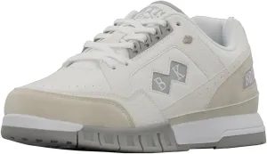 British Knights Men's Metros Sneaker, White/Off White/Light Grey, 11.5