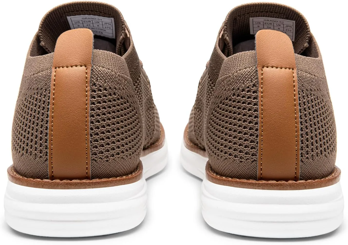 Bruno Marc Men's KnitFlex Breeze Mesh Sneakers Oxfords Lace-Up Lightweight Casual Walking Shoes