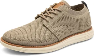 Bruno Marc Men's KnitFlex Breeze Mesh Sneakers Oxfords Lace-Up Lightweight Casual Walking Shoes