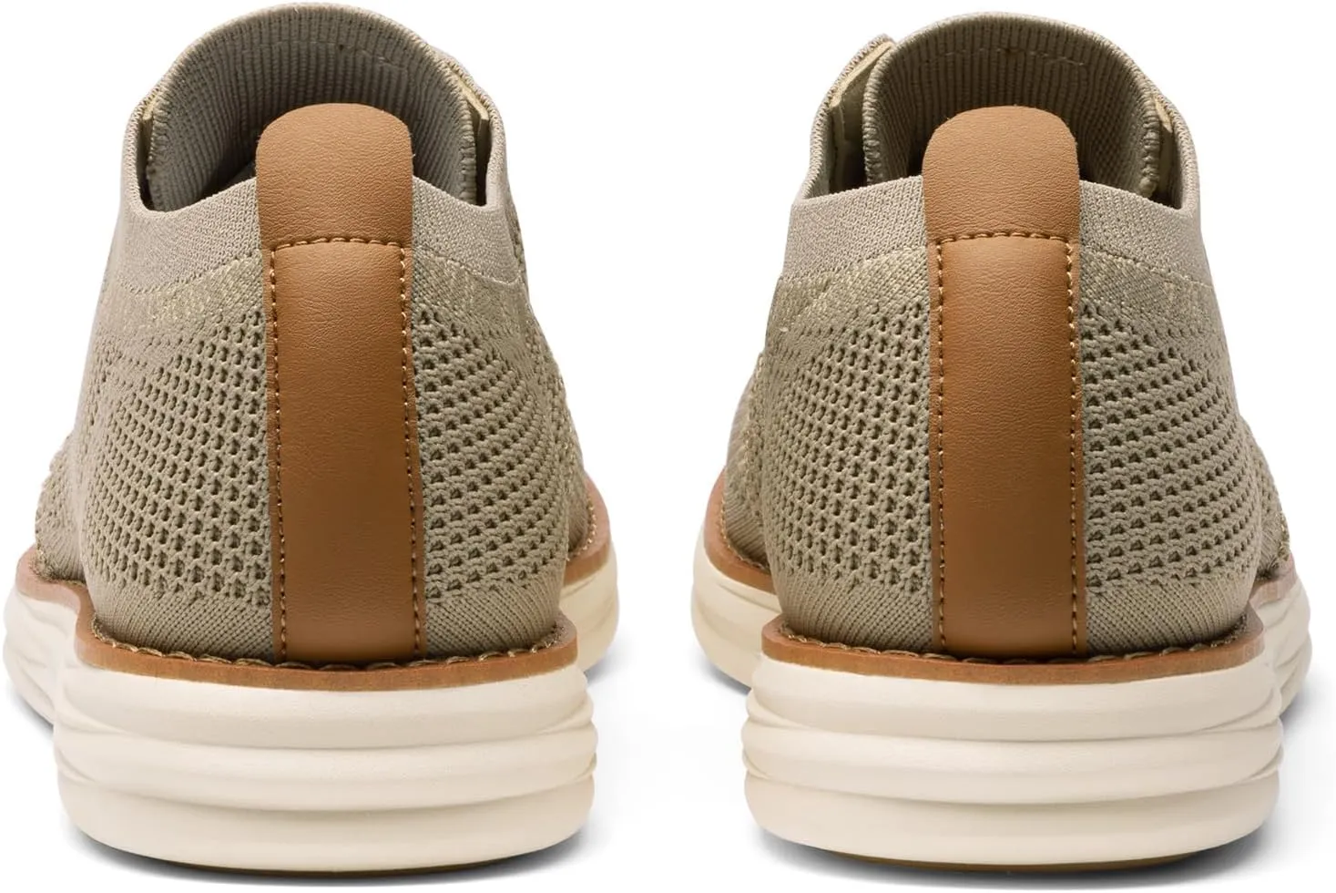 Bruno Marc Men's KnitFlex Breeze Mesh Sneakers Oxfords Lace-Up Lightweight Casual Walking Shoes