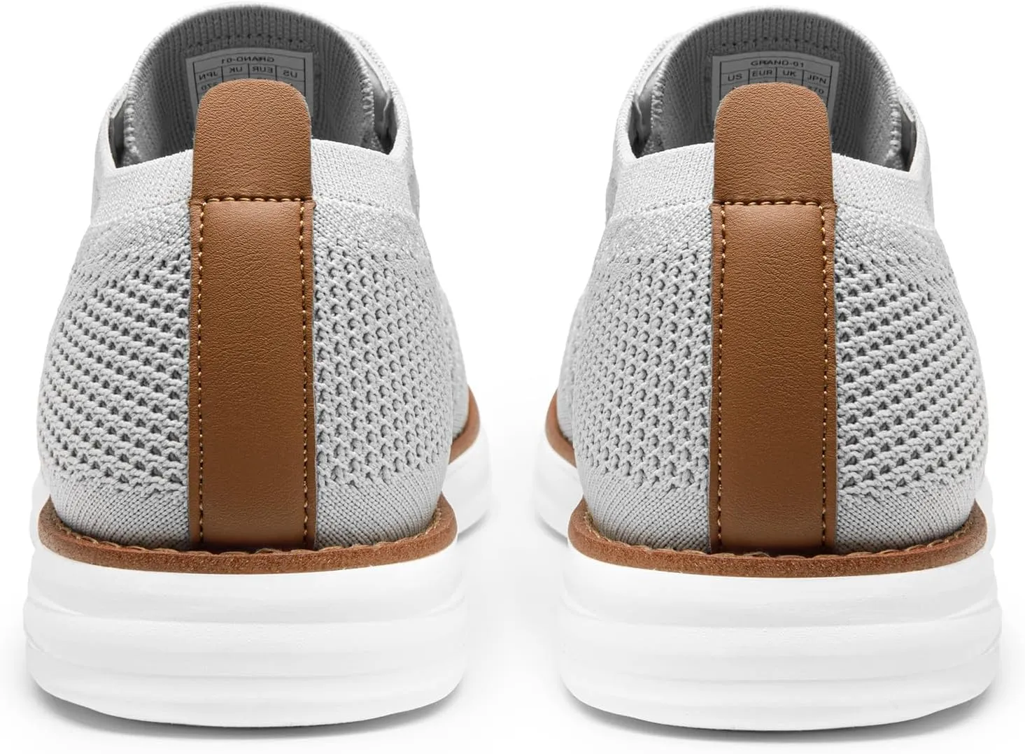 Bruno Marc Men's KnitFlex Breeze Mesh Sneakers Oxfords Lace-Up Lightweight Casual Walking Shoes
