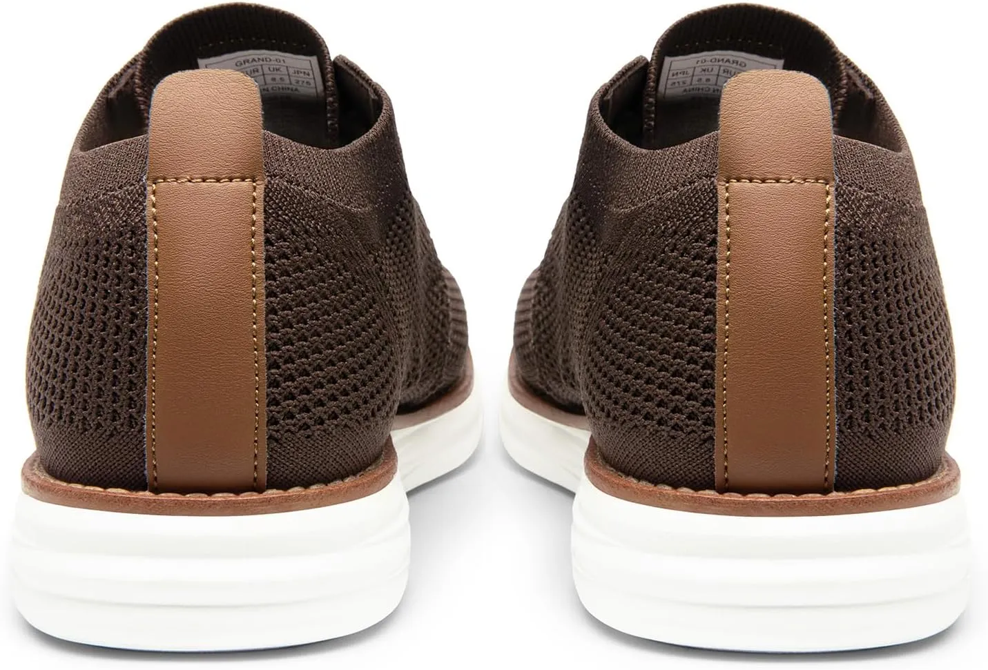 Bruno Marc Men's KnitFlex Breeze Mesh Sneakers Oxfords Lace-Up Lightweight Casual Walking Shoes