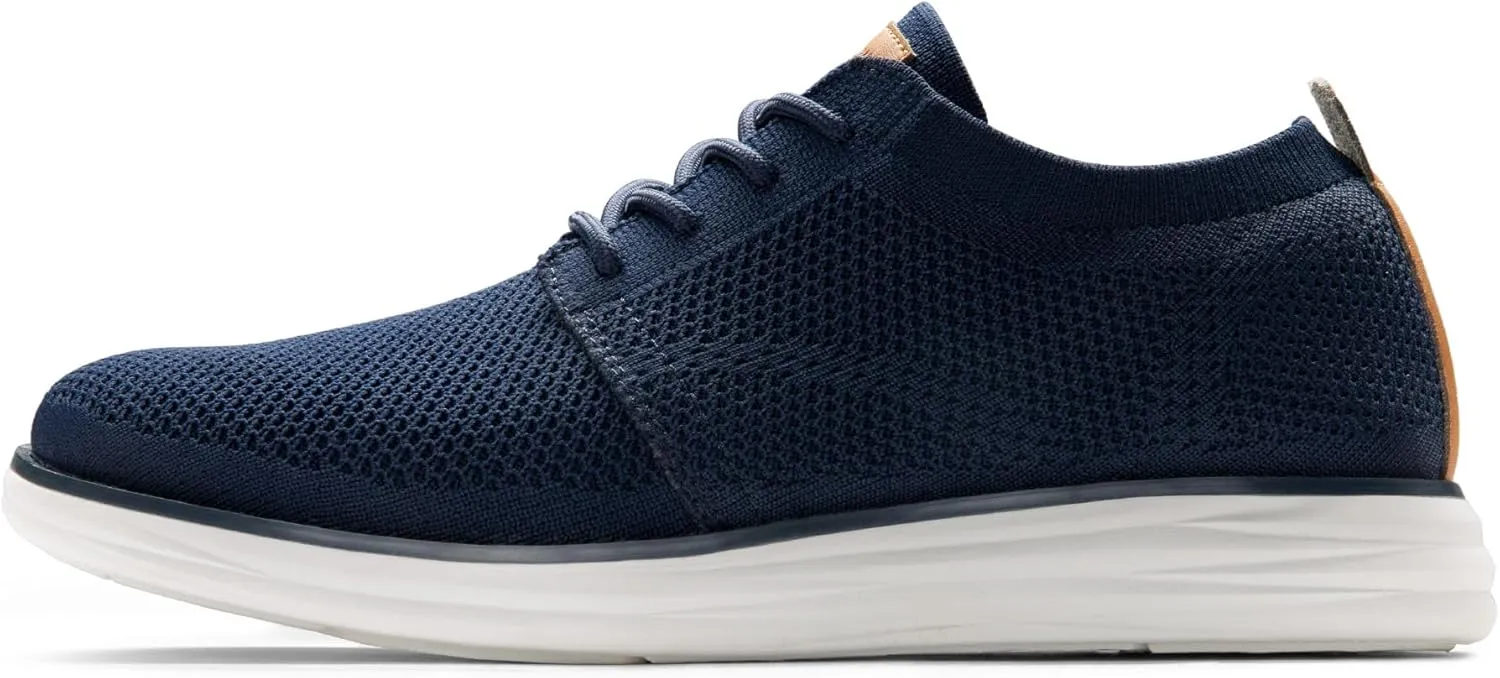 Bruno Marc Men's KnitFlex Breeze Mesh Sneakers Oxfords Lace-Up Lightweight Casual Walking Shoes