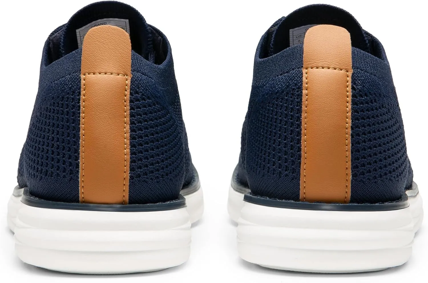 Bruno Marc Men's KnitFlex Breeze Mesh Sneakers Oxfords Lace-Up Lightweight Casual Walking Shoes