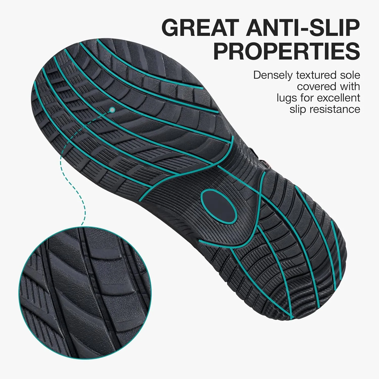 CAMEL CROWN Mens Waterproof Hiking Sandals with Arch Support Comfortable Sport Sandals Summer Outdoor Beach Water